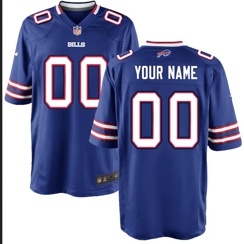 Youth Buffalo Bills Nike blue Custom Game Jersey